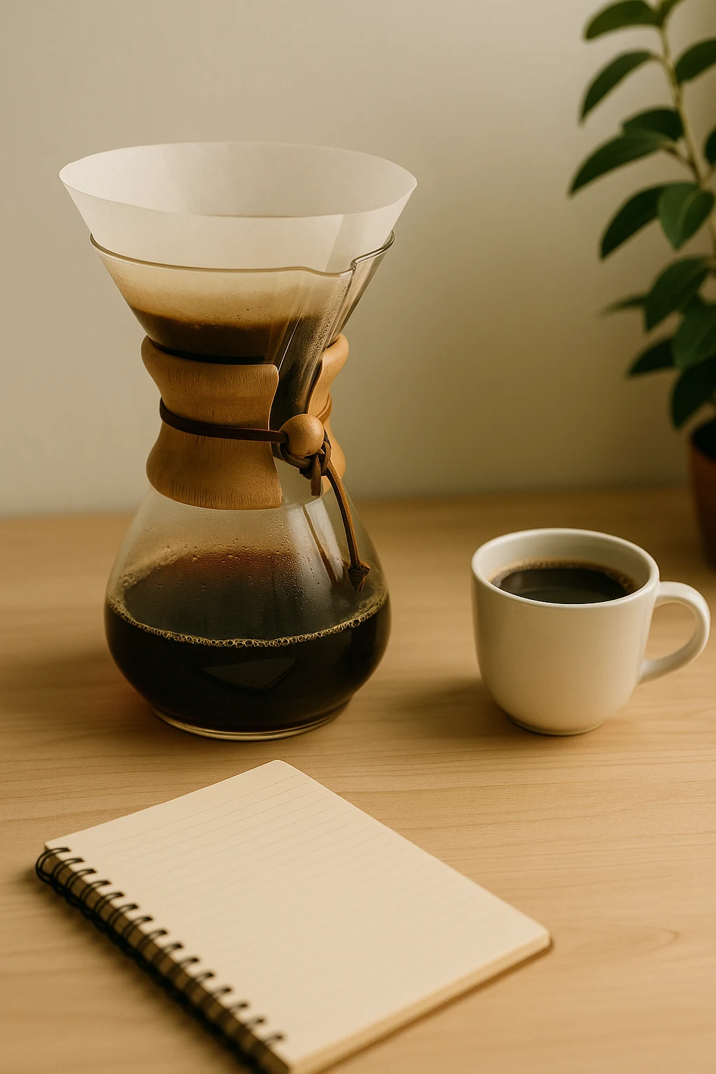 beneficios del café filtrado con Chemex – bebida saludable y de especialidad