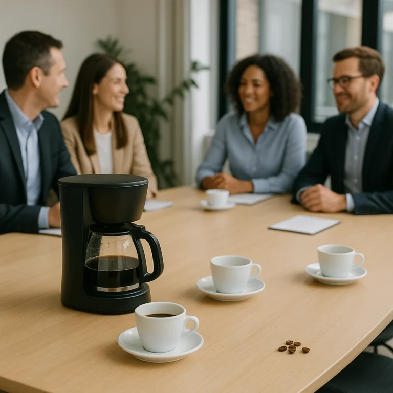 Por qué el café puede ser la clave para mejorar el clima laboral en tu empresa